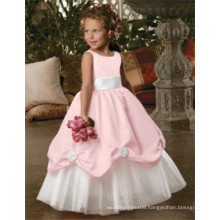 Two Color Flower Girl Dress with Low Price lace or flower girl dress patterns baby flower girl dress hot sex photos